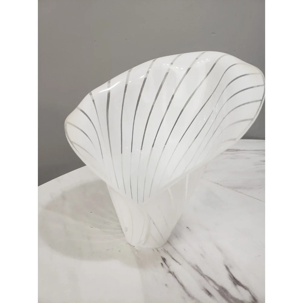 REPLACEMENT SHADE - Vintage‎ Calla Lily Six Shade Table Lamp White #1